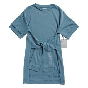 TS The Shimmering Beautiful Wrap Dress - Green - XL (Limited Edition)